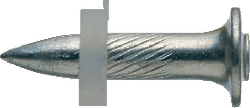 X-EDS acélszegek Egyes szeg fémelemek acélszerkezetekhez való rögzítéséhez, lőpatronos szegbeverő készülékekkel