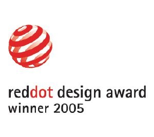                Jelen termék elnyerte a Red Dot Design Award kitüntetést.            