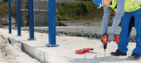 HVU2 ragasztópatron Ultimate teljesítményű fóliaragasztó-patron betonba történő rögzítéshez, nagy igénybevételre Alkalmazások 1