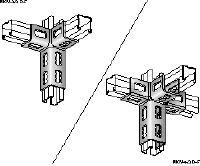 MQV-3D-F sínrögzítő Tűzihorganyzott (HDG) sínrögzítő háromdimenziós szerkezetekhez