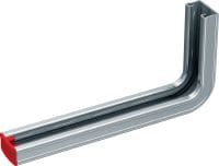 MQK-21-L konzol Galvanizált C-csatornás konzol közepes igénybevételű alkalmazásokhoz