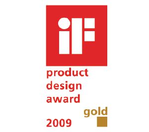                Jelen termék elnyerte a "Gold" IF Design Award kitüntetést.            