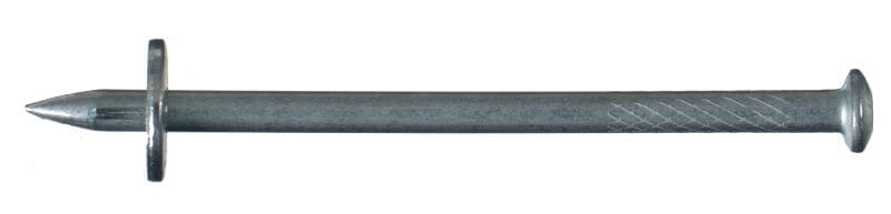 PN betonszegek alátéttel kézi beveréshez Betonszeg acél alátéttel a BD 1 kézi szegbeverő szerszámmal való használathoz