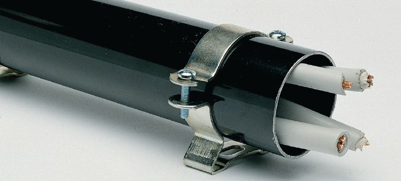F kiálló szorító Kiálló szorító kábelek gyorsabb rögzítéséhez Alkalmazások 1