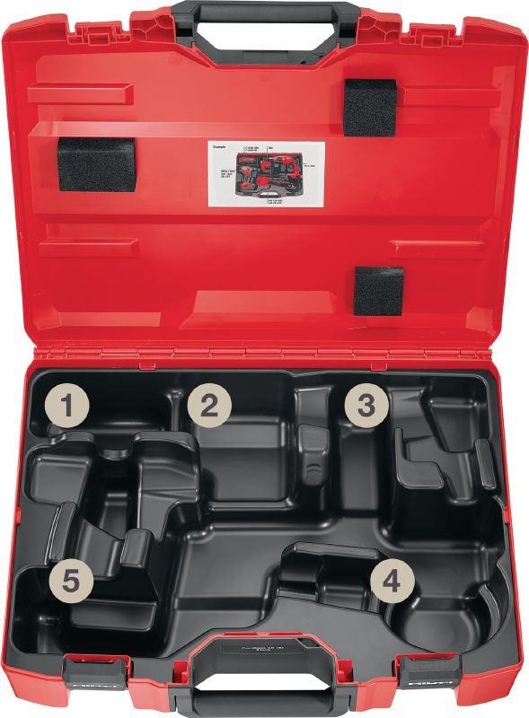 Koffer kit 3 tools S üres 