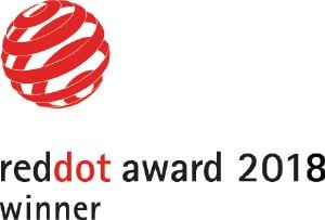                Jelen termék elnyerte a Red Dot Design Award kitüntetést.            