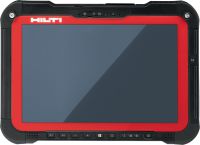 PLC 600 elrendezési tablet Tervezőeszköz-vezérlő gyors számítógép-teljesítménnyel és 10 kijelzővel a munkaterületi kijelöléshez, felméréshez és BIM-terep elrendezéshez minden fejlett Hilti tervezőeszközzel