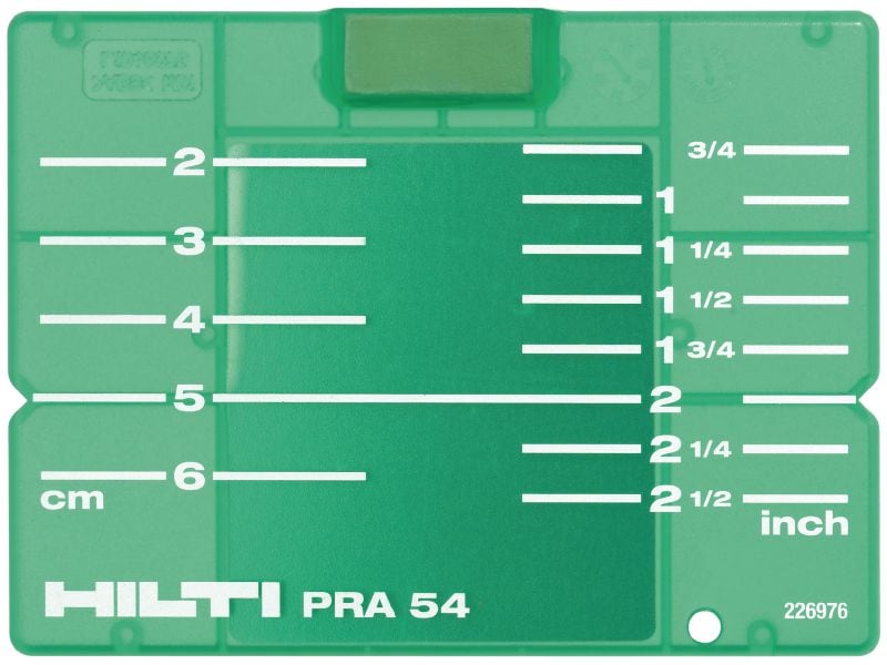 Céltábla PRA 54 (CM/IN) 