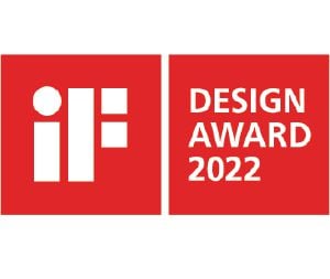                Jelen termék az IF Design Award kitüntetésben részesült.            