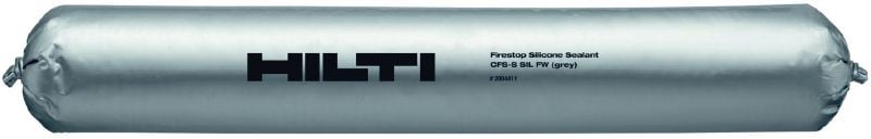 CFS-S SIL szilikon tűzvédelmi tömítőmassza Szilikon alapú tömítőmassza, mely maximális mozgást biztosít tűzgátló illesztési alkalmazások és csőátvezetések esetén