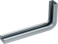 MQK-21-L konzol Galvanizált C-csatornás konzol közepes igénybevételű alkalmazásokhoz