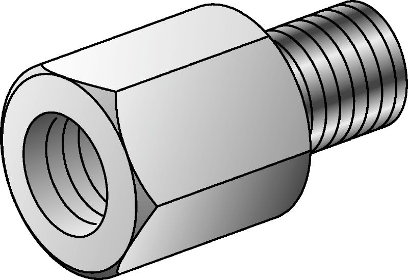 GA menetes adapterek Galvanizált menetes adapterek különböző belső és külső átmérőjű menetes elemek csatlakoztatására