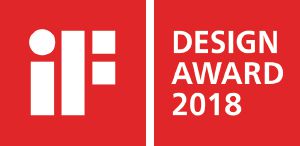                Jelen termék az IF Design Award kitüntetésben részesült.            