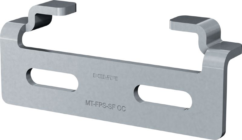 MT-FPS-S csősaruvezető Állítható csúszó konzol MP-PS csősaruk Hilti MT moduláris gerendákhoz rögzítésére